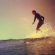 surf con el long board