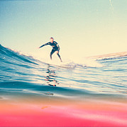 Surf, surfista feliz
