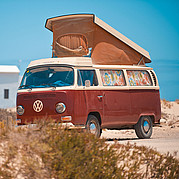 VW Camper para surfear en el sur de Fuerteventura