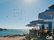 Restaurante en la bahía de Morro Jable